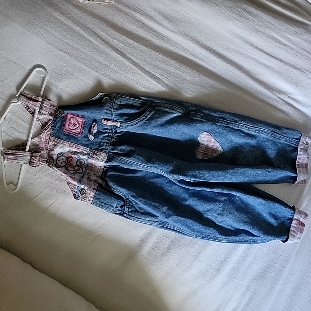 Vintage Rachel's Kids Bear Overalls